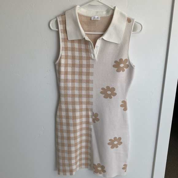 Cute Polo/Golf/Athletic Trend Style Dress - Picture 1 of 6